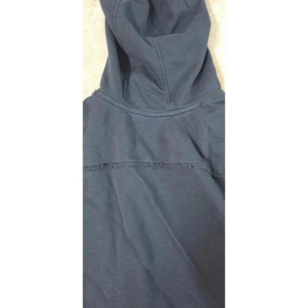 Under Armour iron lradise hoodie Mens size Large Black sleeveless gym workout